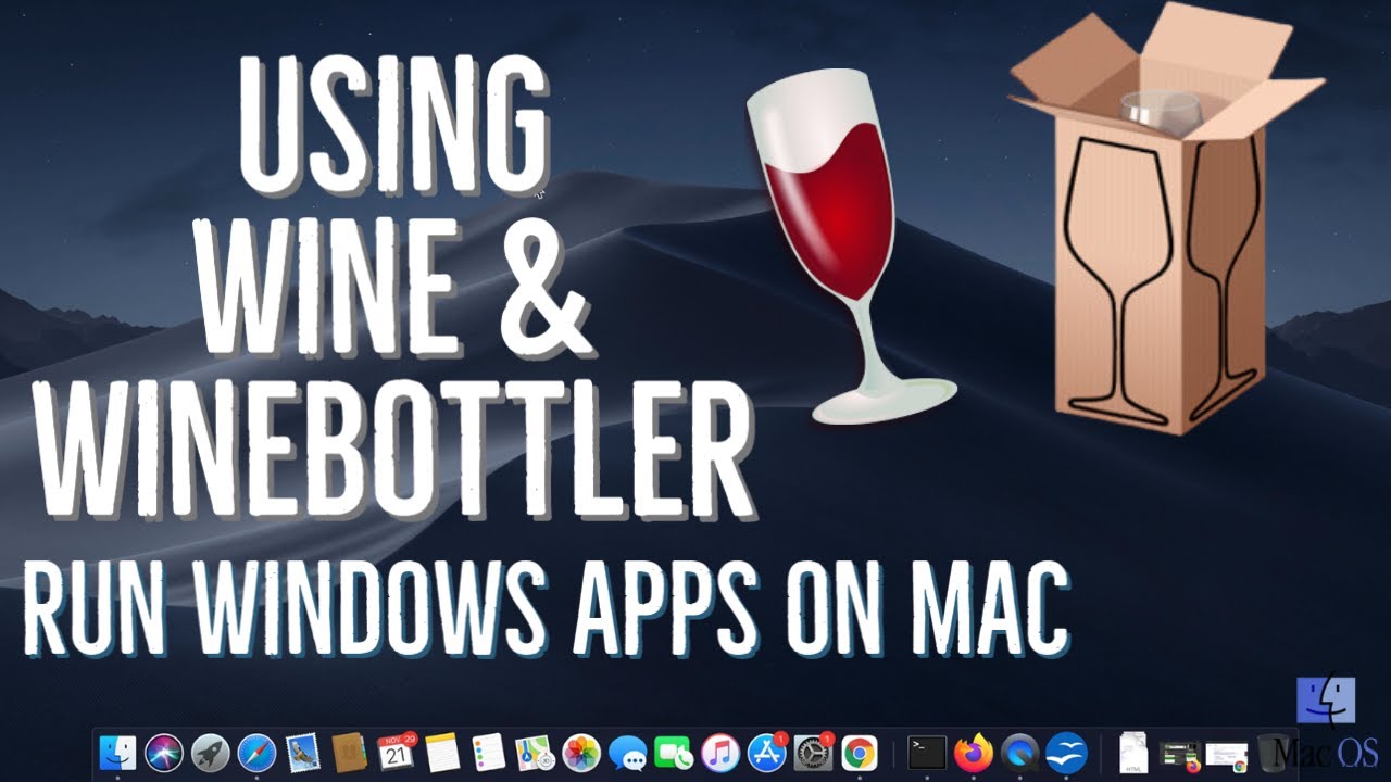 how to get wine to run ps emulator and games on mac
